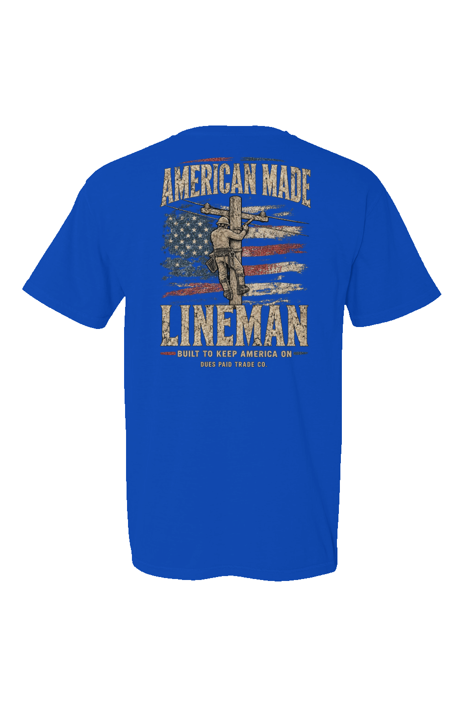 Made in USA Short Sleeve Crew T Shirt
