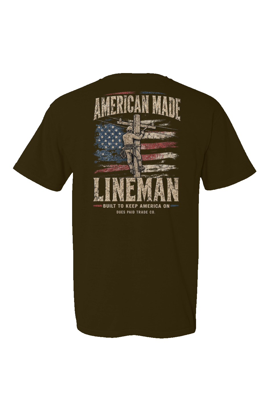 Made in USA Short Sleeve Crew T Shirt