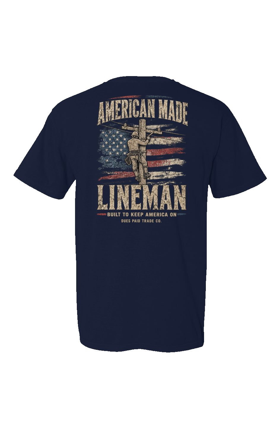 Made in USA Short Sleeve Crew T Shirt