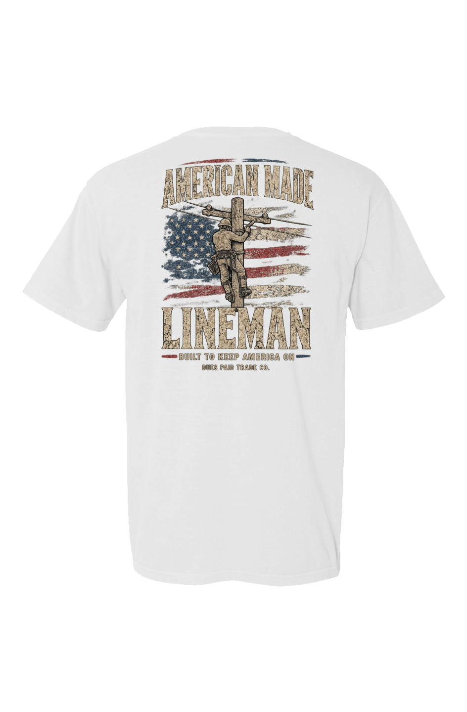 Made in USA Short Sleeve Crew T Shirt