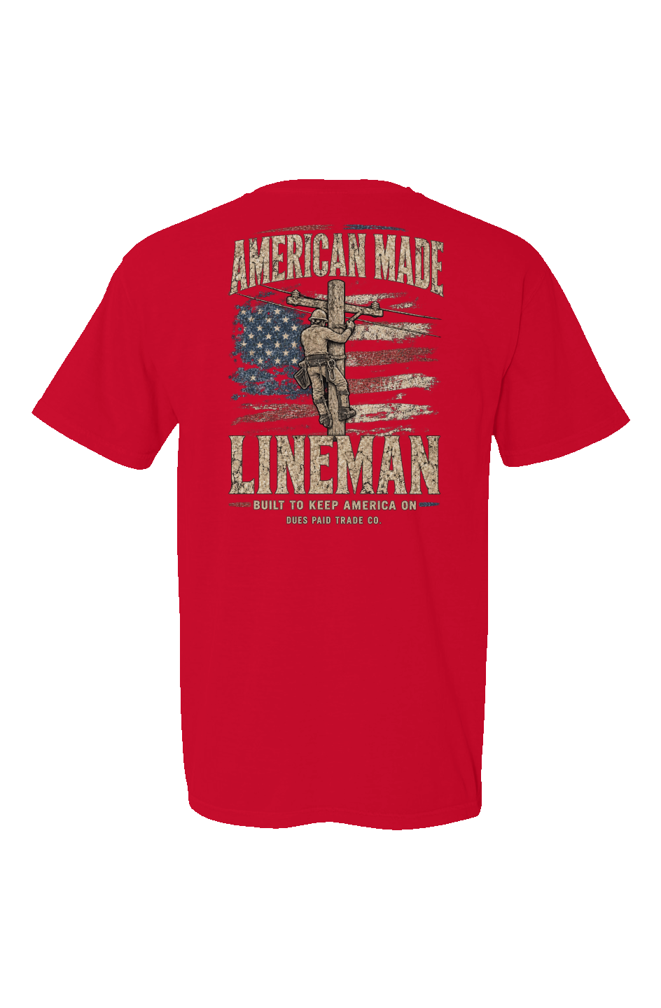 Made in USA Short Sleeve Crew T Shirt