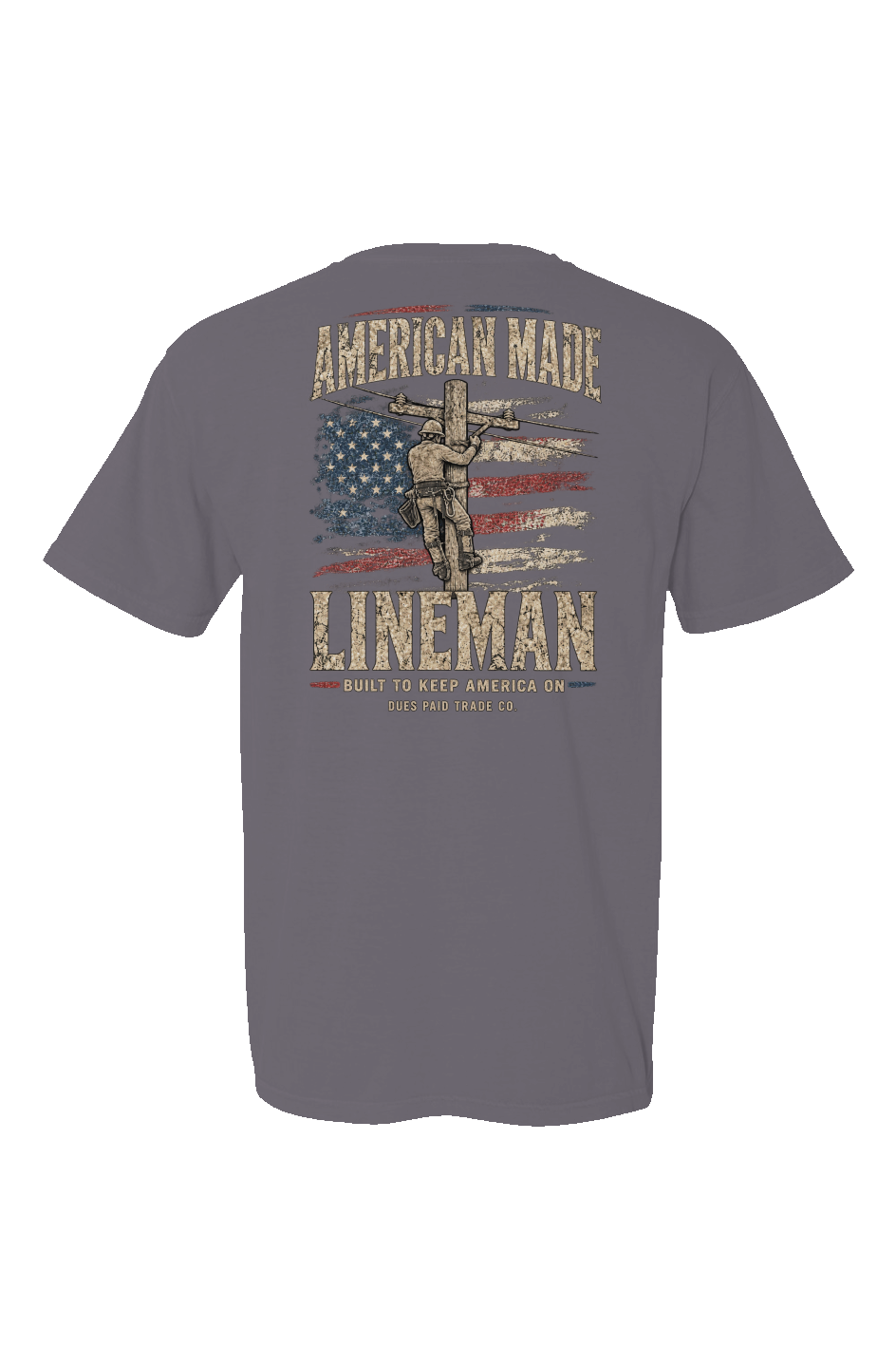 Made in USA Short Sleeve Crew T Shirt