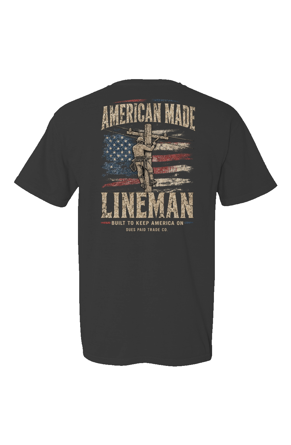 Made in USA Short Sleeve Crew T Shirt