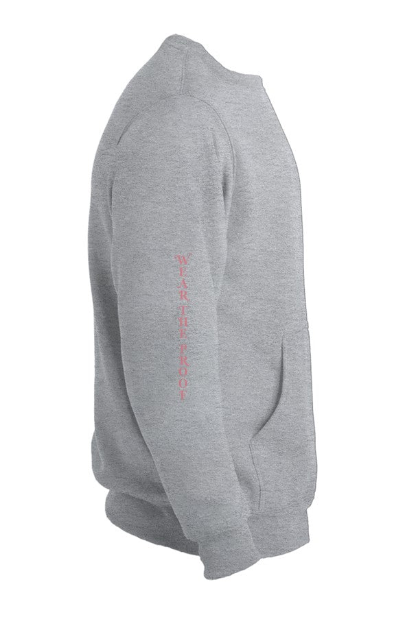 Linewife Stronger than the Storm Hoodless Pocket Sweatshirt