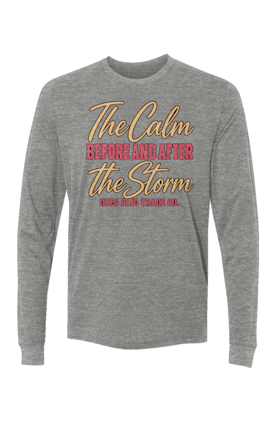The Calm Sueded Long Sleeve Crew