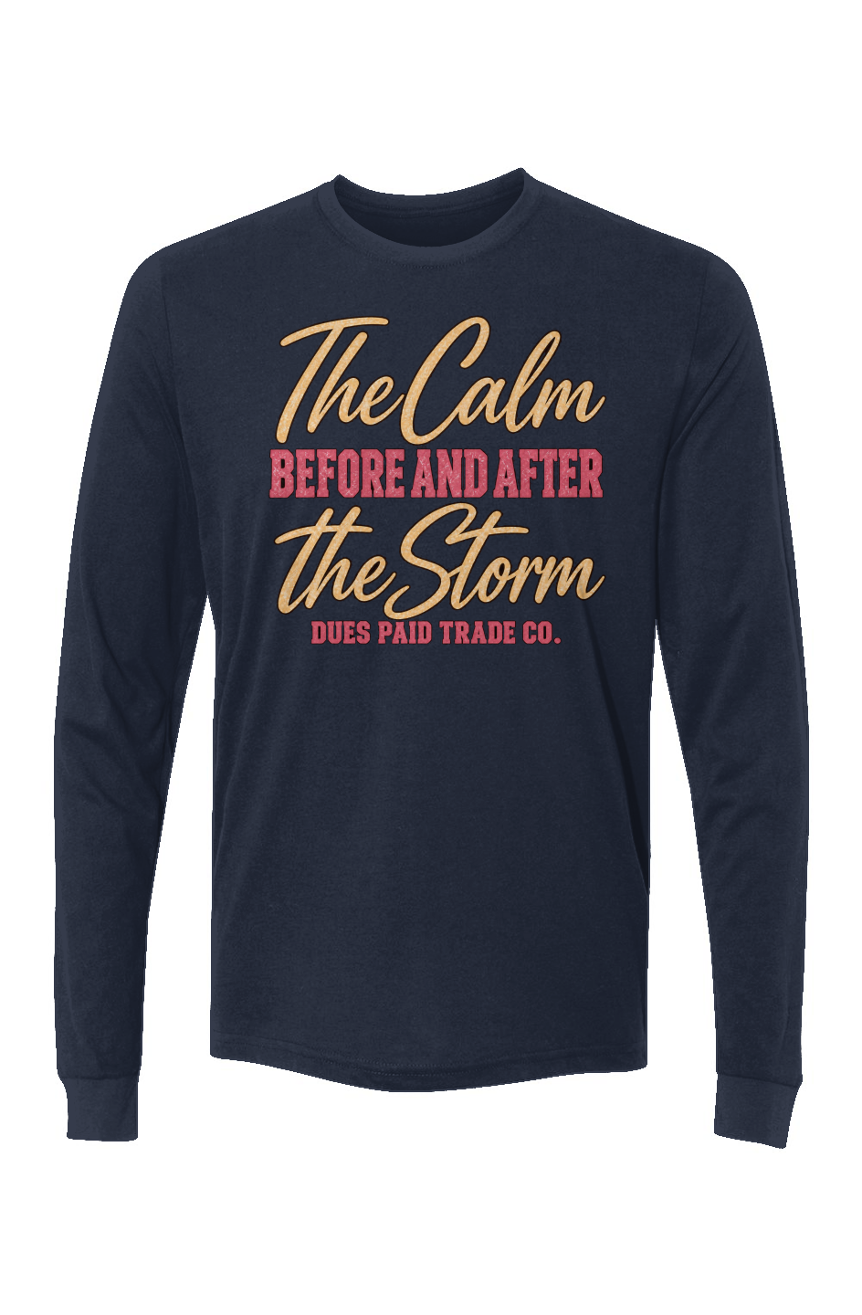 The Calm Sueded Long Sleeve Crew