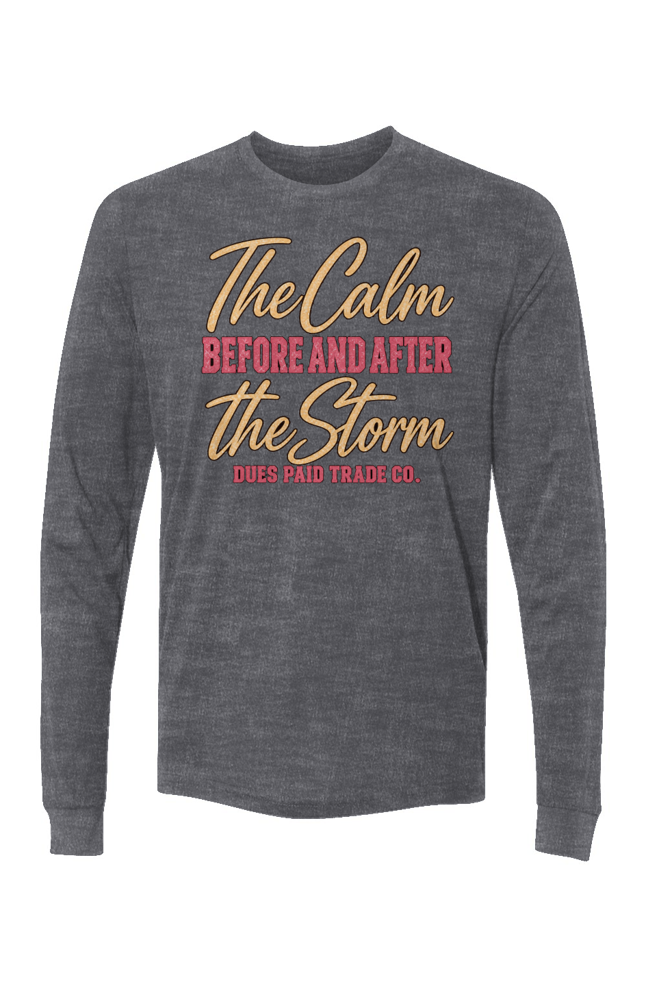 The Calm Sueded Long Sleeve Crew