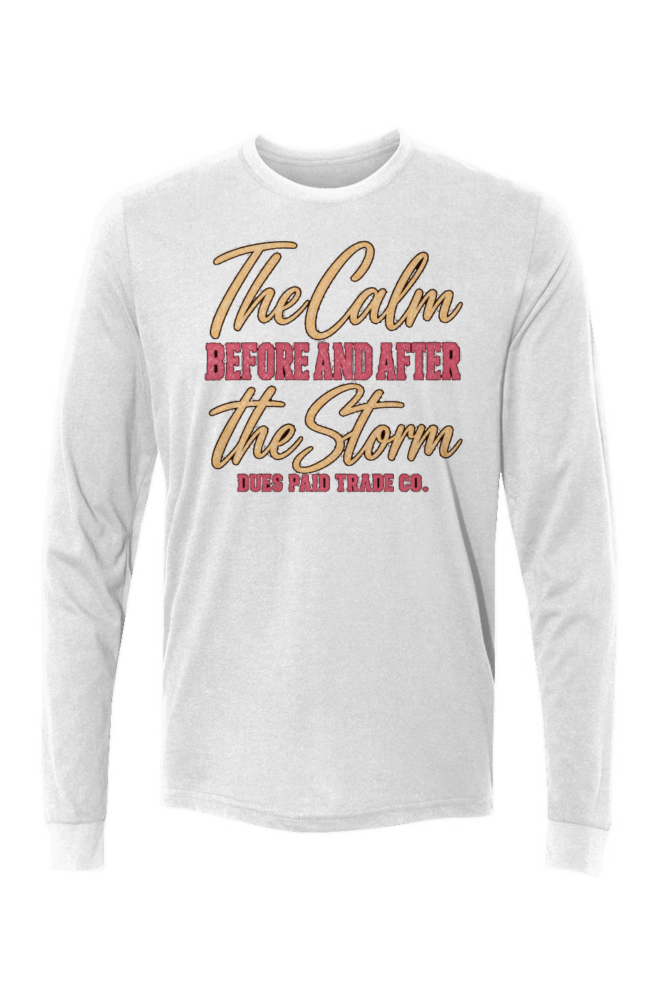 The Calm Sueded Long Sleeve Crew