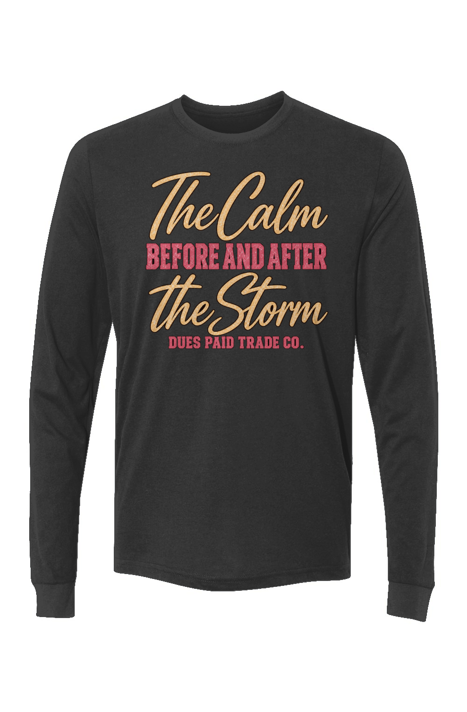 The Calm Sueded Long Sleeve Crew