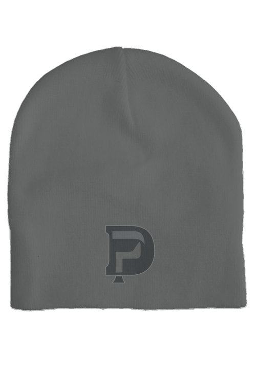 Dues Paid Charcoal Tone on Tone Skull Cap