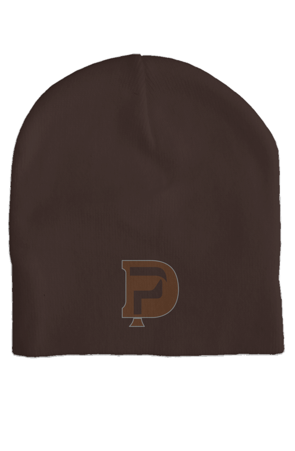 Dues Paid BrownTone on Tone Embroidered Skull Cap